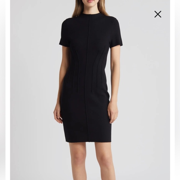 Eliza J Dresses & Skirts - Eliza J Pintuck Fitted Sheath Knit Dress